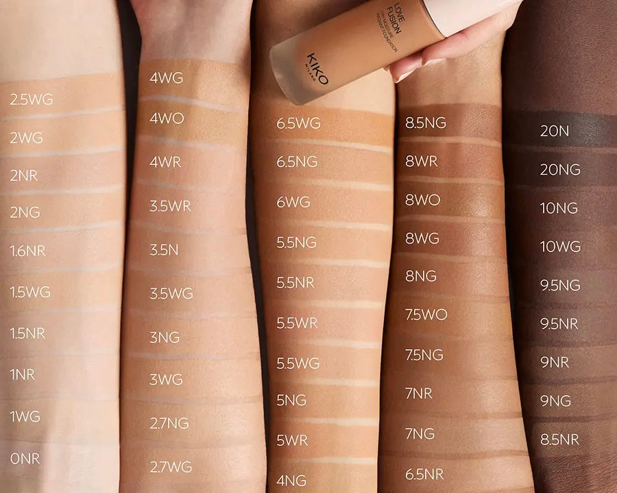 Kiko Milano - Love Fusion 24H Moisture Radiant Foundation