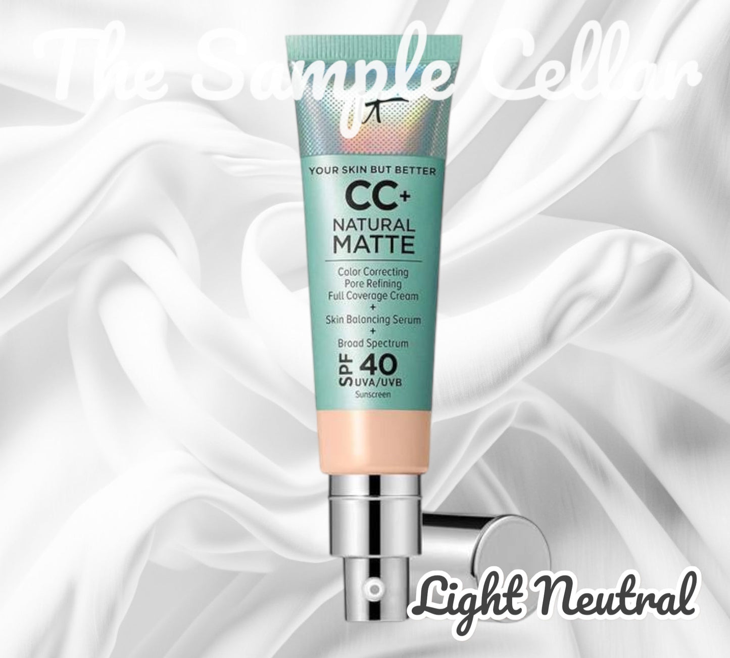 IT Cosmetics - CC+ Cream Natural Matte Foundation SPF40 **New Formula**