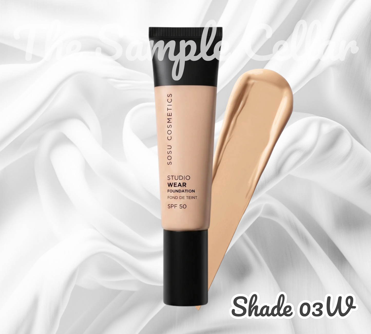 SoSu Cosmetics - Studio Wear Foundation SPF50