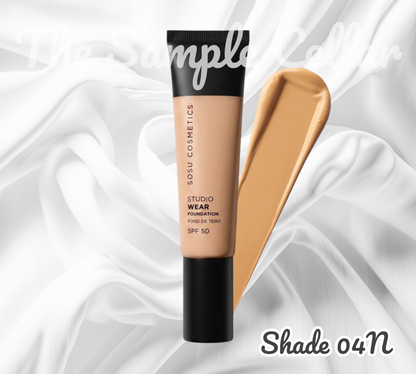 SoSu Cosmetics - Studio Wear Foundation SPF50