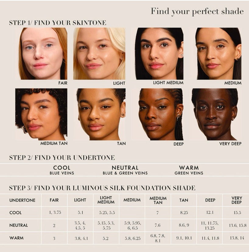 Armani - Luminous Silk Foundation (NEW FORMULA JAN 2026)