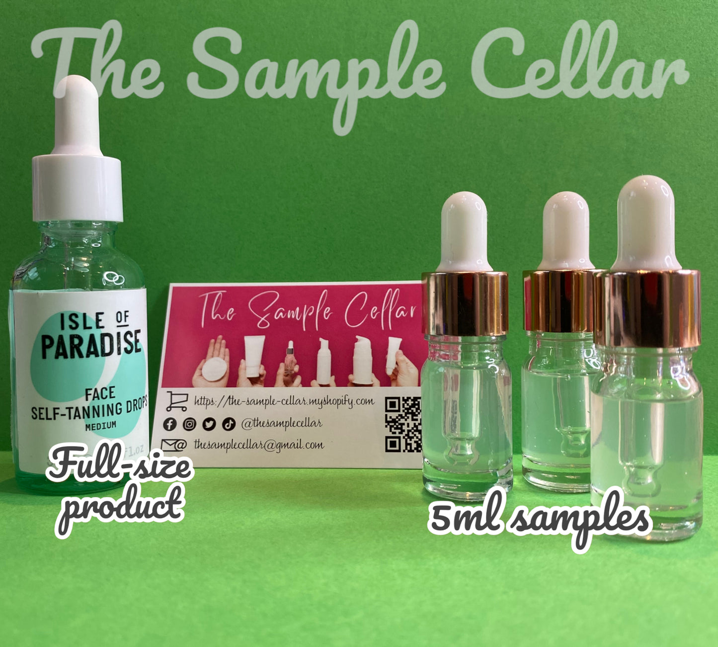 Isle of Paradise - Face Self-Tanning Drops