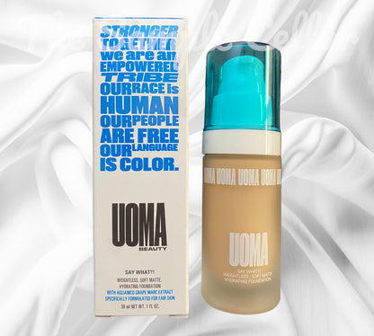 Uoma Beauty - ‘Say What?!’ Weightless Soft Matte Hydrating Foundation