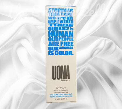 Uoma Beauty - ‘Say What?!’ Weightless Soft Matte Hydrating Foundation