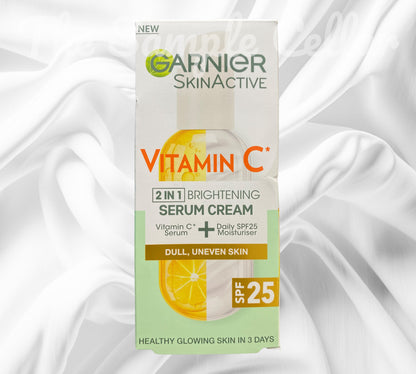 Garnier SkinActive - Vitamin C* 2in1 Brightening Serum Cream