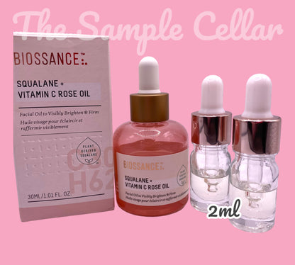 Biossance - Squalane + Vitamin C Rose Oil